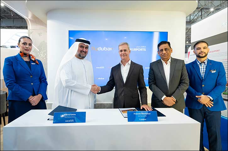 Dubai Airports and flydubai sign agreement at the Dubai Airshow to strengthen financial efficiency Dubai Airports and flydubai sign agreement at the Dubai Airshow to strengthen financial efficiency - dubai airports