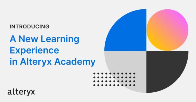Introducing the New Alteryx Academy: Personalized Learning to Upskill in Modern Era of AI and Data Analytics Introducing the New Alteryx Academy: Personalized Learning to Upskill in Modern Era of AI and Data Analytics - introducing...