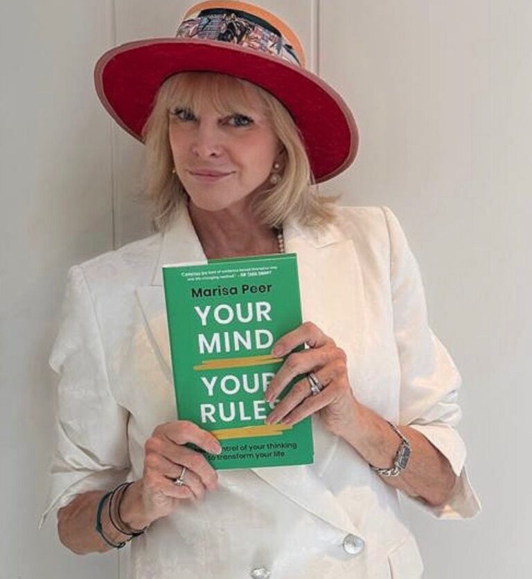 From Page to Stage: Marisa Peer Unveils Her New Book at TODA - page stage