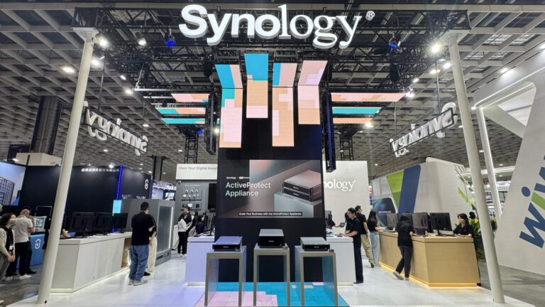 Synology showcases the next generation DiskStation Manager and a full lineup of data management solutions at COMPUTEX 2026...