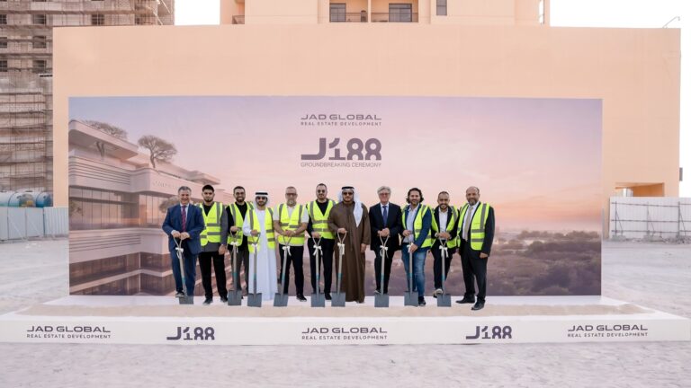JAD Global Breaks Ground on AED 250 Million J188 Development in Al Jaddaf, Strengthening a Growing AED 2.18 Billion Portfolio